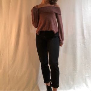 Off the shoulder top